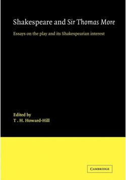 Shakespeare and Sir Thomas More