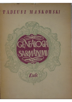 Genealogia sarmatyzmu 1946 r.