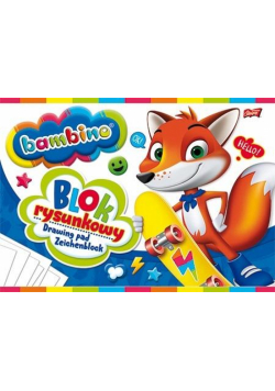 Blok rysunkowy A4/20K (10szt) BAMBINO