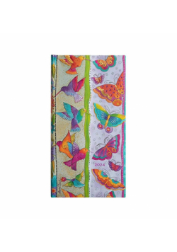 Kalendarz tygodniowy slim 2024 Hummingbirds