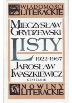 Grydzewski Iwaszkiewicz Listy 1922 - 1967