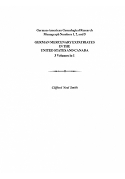 German Mercenary Expatriates in the U.S. & Canada Following the American Revolution