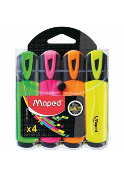 Zakreślacz Fluo Peps 4 kolory MAPED