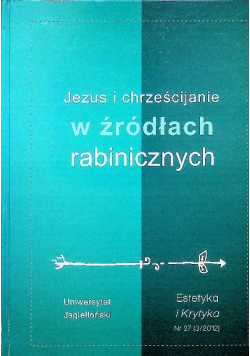 Jezus i chrześcijanie w źródłach rabinicznych