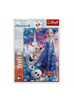 Puzzle 54 mini W świecie Anny i Elsy 4 TREFL