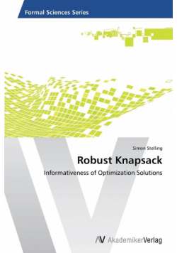 Robust Knapsack