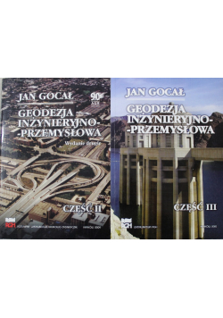 Geodezja inżynieryjno przemysłowa tom II i III
