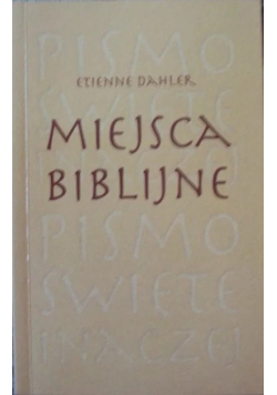 Miejsca Biblijne