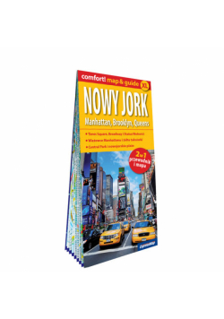 Nowy Jork. Manhattan, Brooklyn, Queens laminowany map&guide XL (2w1: przewodnik i mapa)