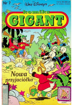 Komiks gigant nr 7 Nowa przyjaciółka