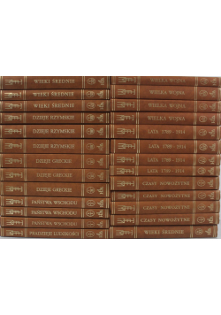 Wielka Historja Powszechna reprinty z ok 1937 r 26 tomów