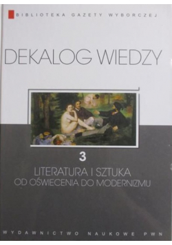 Literatura i sztuka od oświecenia do modernizmu