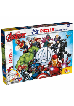 Puzzle 60 dwustronne Avengers