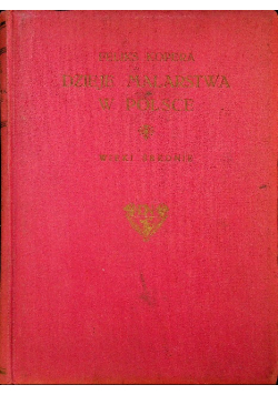 Dzieje Malarstwa w Polsce Wieki Średnie 1925 r.
