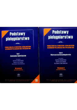 Podstawy pielęgniarstwa tom I i II