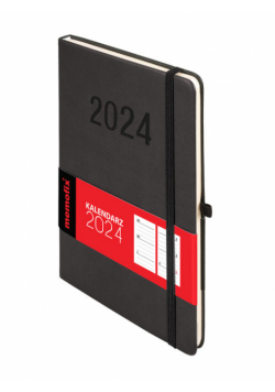 Kal 2024 Memo A5 TDW czarny
