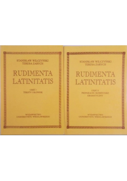 Rudimenta Latinitatis część I i II