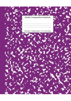 Marble Composition Notebook College Ruled