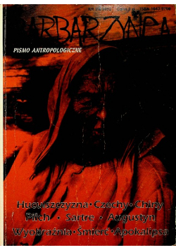 Barbarzyńca pismo antropologiczne