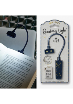 Lampka do czytania Księżyc i gwiazdy Book lovers