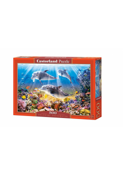 Puzzle 500 Dolphins Underwater CASTOR