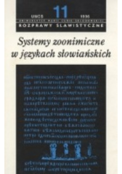 Systemy zoonimiczne w językach słowiańskich