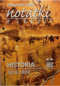Notatki z Lekcji Historia 1939 - 1989