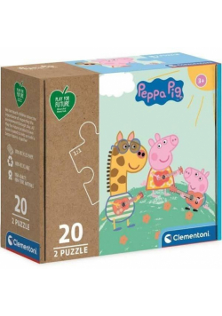 Puzzle 2x20 Play For Future Peppa Pig