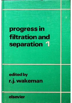 Progress in filtration and separation