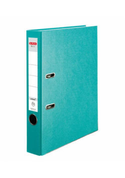 Segregator A4 5cm PP turkusowy Q file