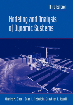 Modeling and Analysis of Dynamic Systems