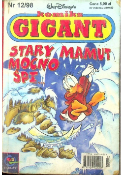 Komiks Gigant Nr 12 Stary mamut mocno śpi