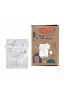Obraz z 3D do malowania - Dancing Crane