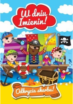 Karnet B6 PP-1556 Imieniny, piraci