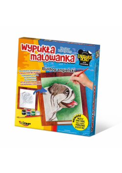 Wypukła malowanka Psy - Buldog angielski