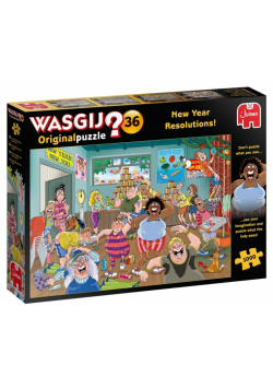 Puzzle 1000 Wasgij Postanowienia noworoczne G3