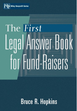 Legal Answer Book Fund Raisers First