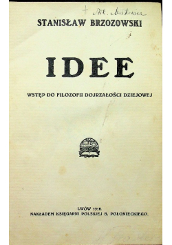 Idee 1910 r.