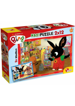 Bing - Puzzle Supermaxi 12 x 2 W szkole