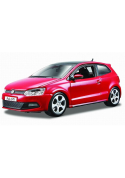 VW Polo GTI Mark 5 Red 1:24 BBURAGO
