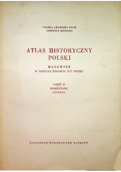 Atlas historyczny Polski część II