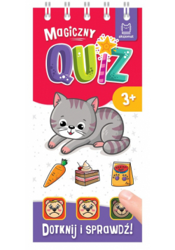 Magiczny quiz z kotkiem Dotknij i sprawdź
