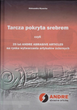 Tarcza pokryta srebrem  Autograf autora