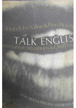 Talk english