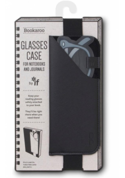 Bookaroo Glasses case Uchwyt na okulary czarny