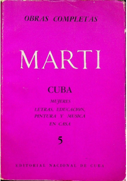 Obras completas 5 Cuba
