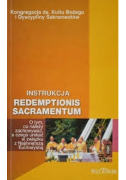 Instrukcja Redemptionis Sacramentum