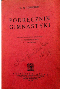 Atlas gimnastyczny Podręcznik gimnastyki 1926 r.