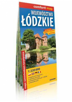 Comfort! map Województwo łódzkie 1:220 000 mapa