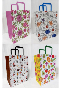 Torebka biała KRAFT 250x345x150